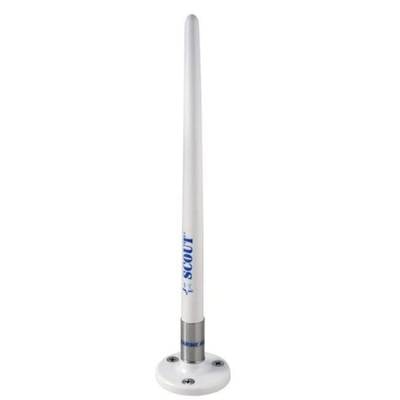 Scout – Ultimate 10" White AM/FM Antenna with 13' AM/FM Cable
