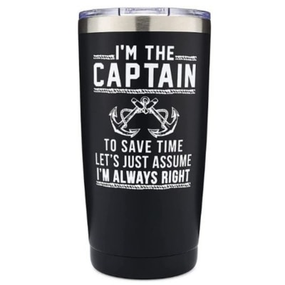 Personalized Captain Tumbler