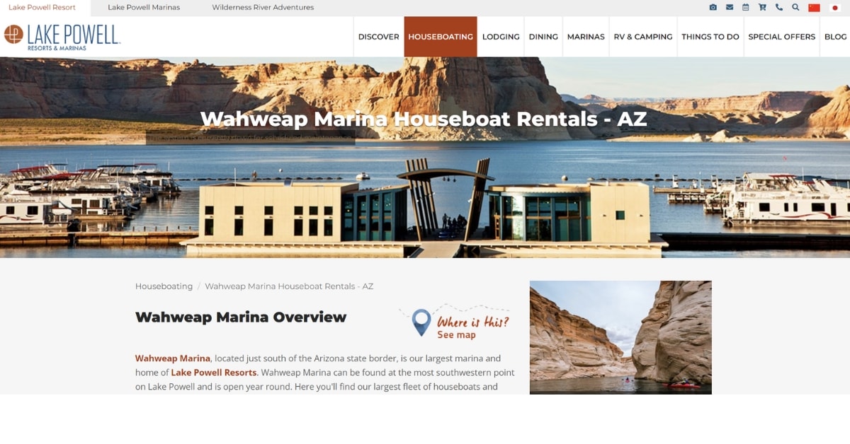 Lake Powell Houseboats