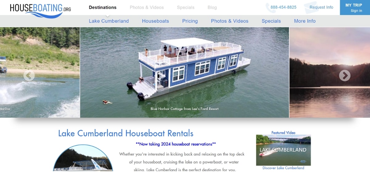 Houseboat Rentals on Lake Cumberland