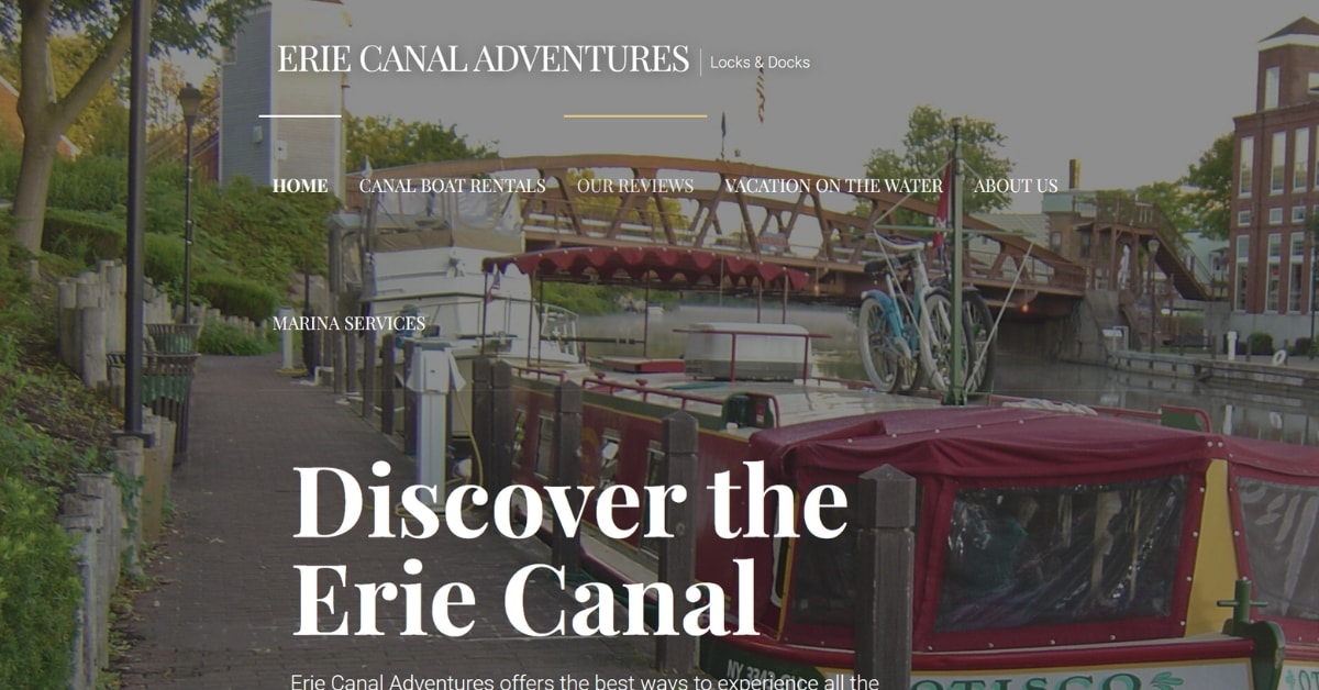 Erie Canal Houseboat Adventures