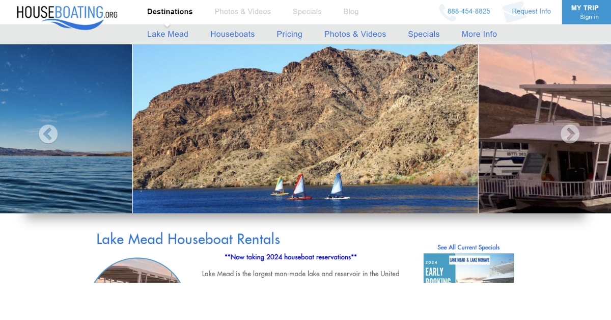 Lake Mead Houseboat