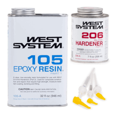 West System 105-A Epoxy Resin Bundle