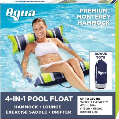 Aqua Leisure 4-in-1 Inflatable Water Hammock