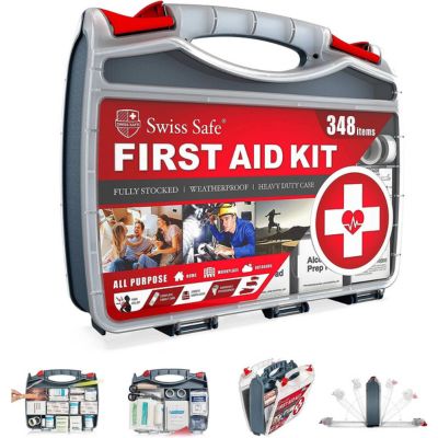 Swiss Safe 2-in-1 First Aid Kit