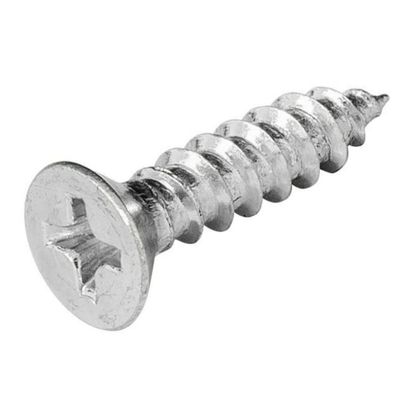 Phillips Flat Head Zinc-Plated Steel Screws 