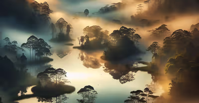10 Most Serene Morning Mists Captured on Lakes