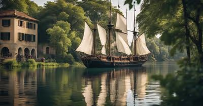 10 Lakes Famous for Historical Reenactments on Water