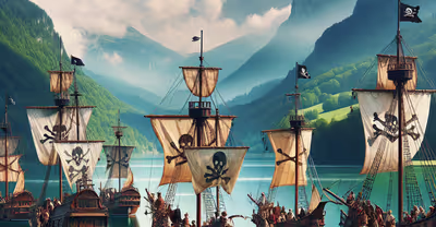 10 Lakes with the Best Organized Pirate Ship Adventures
