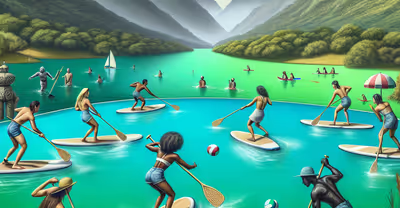 10 Lakes Ideal for SUP Polo Competitions