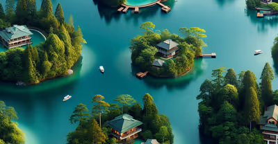 10 Exclusive Lakes with Private Islands