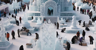 10 Frozen Lakes That Offer Unique Ice Art Festivals